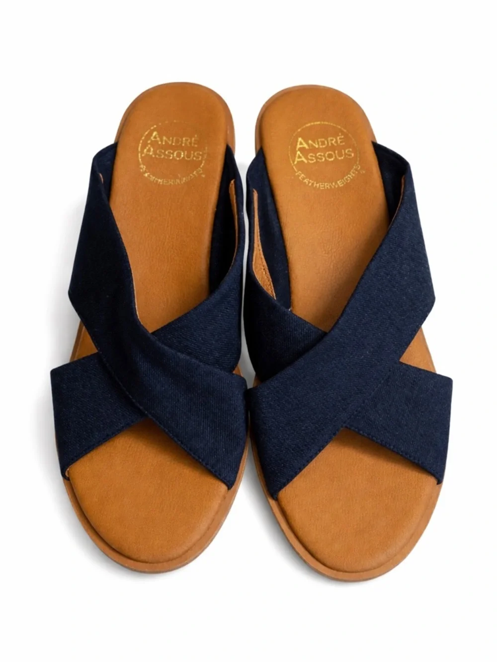 Andre Assous crossover straps