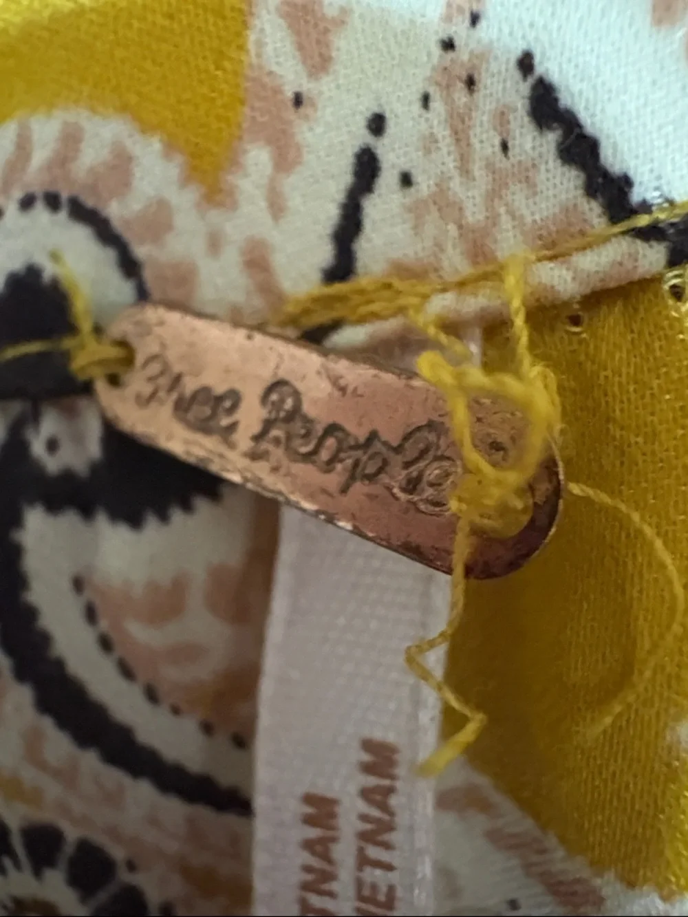 Free People lightweight paisley