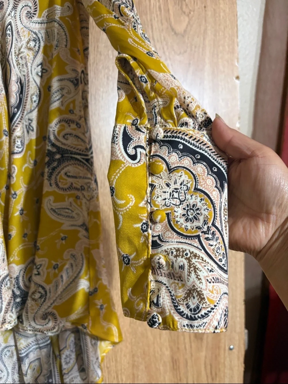 Free People lightweight paisley