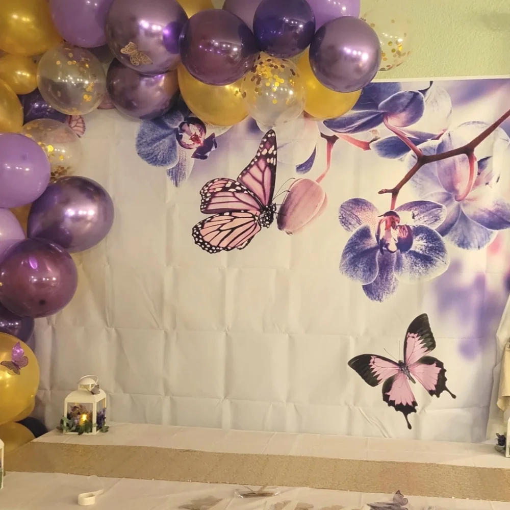 N/A purple butterfly