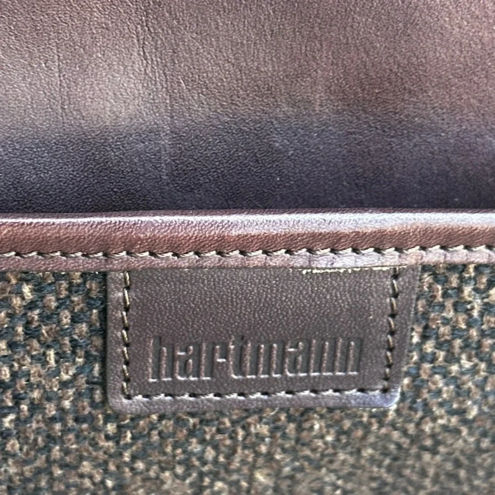 Hartmann briefcase crafted