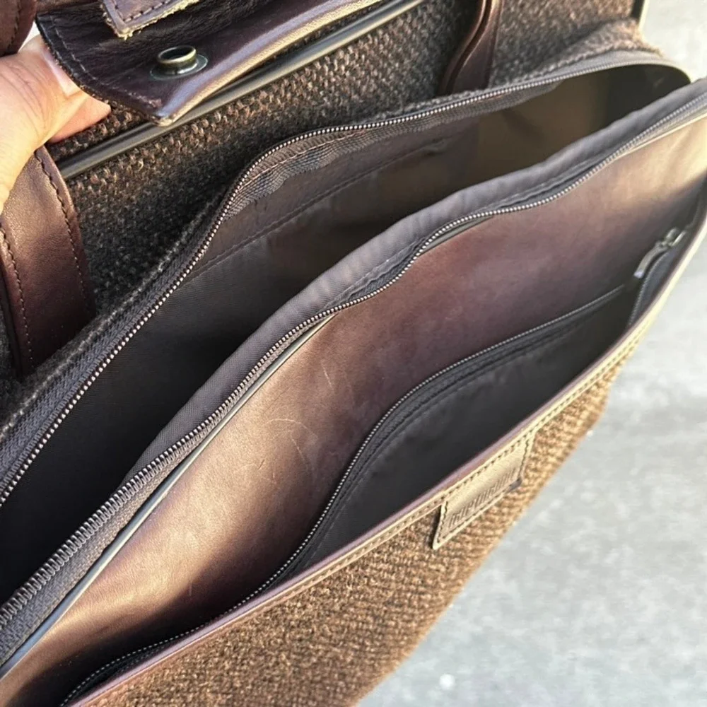 Hartmann briefcase crafted