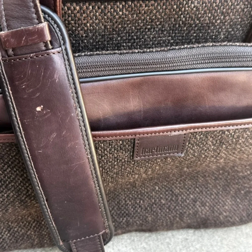 Hartmann briefcase crafted