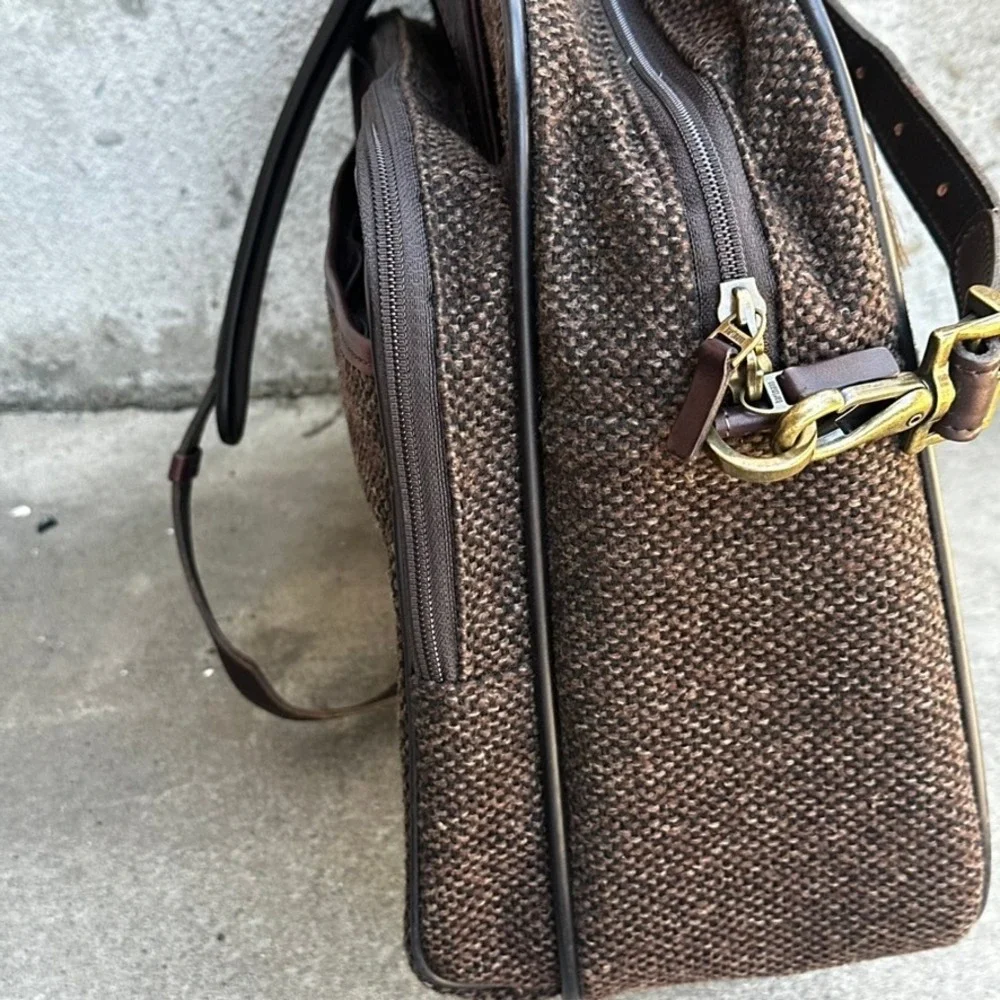 Hartmann briefcase crafted