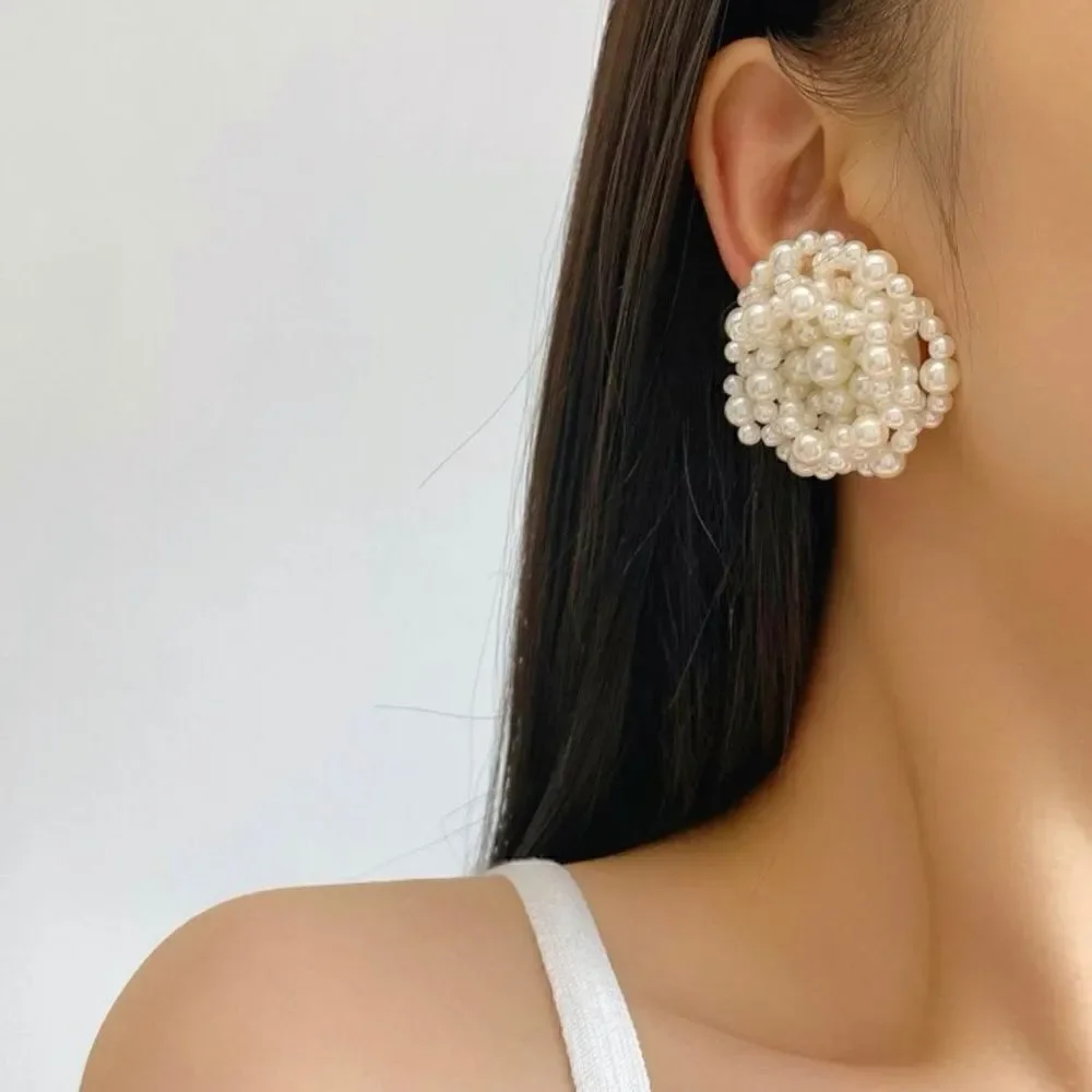 Anthro pearl earrings  #495
