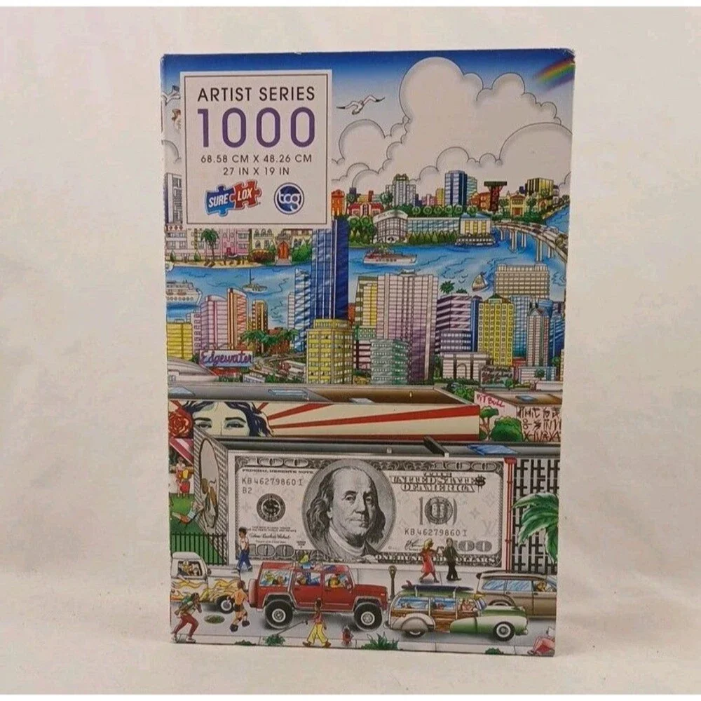 TCG Sure-Lox Artist Series 1000 Piece Jigsaw Puzzle-