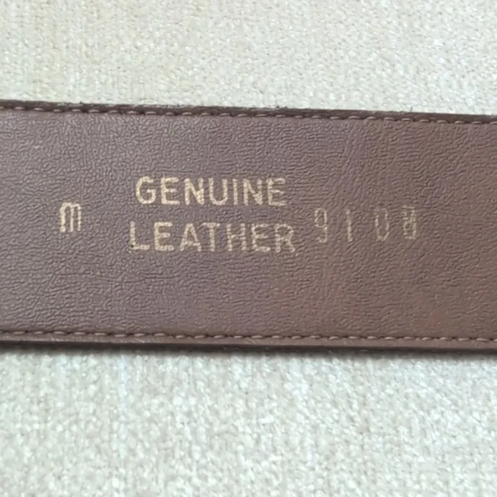 Vintage genuine leather