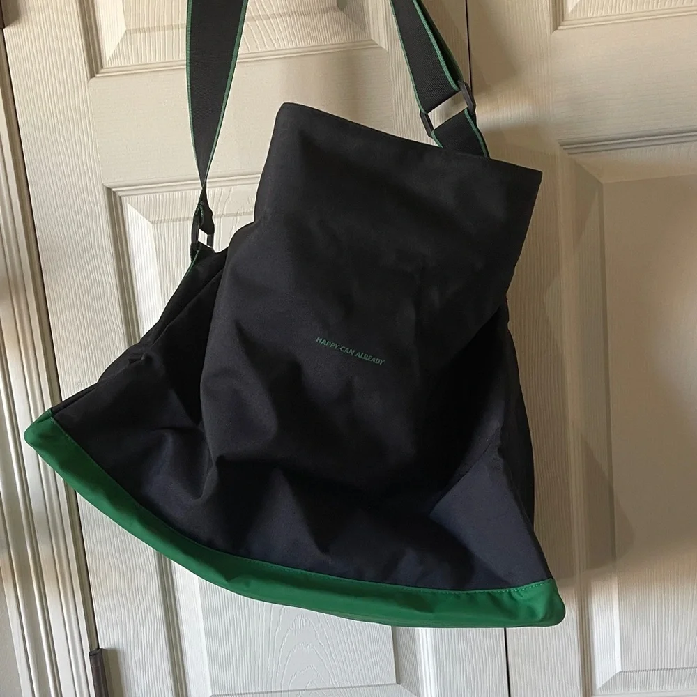 Black and Green Gym Bag