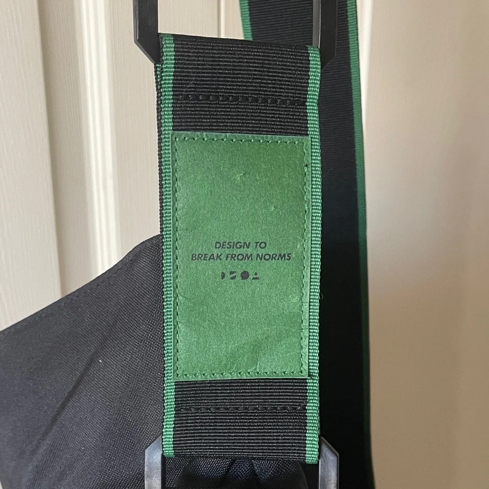 Black and Green Gym Bag