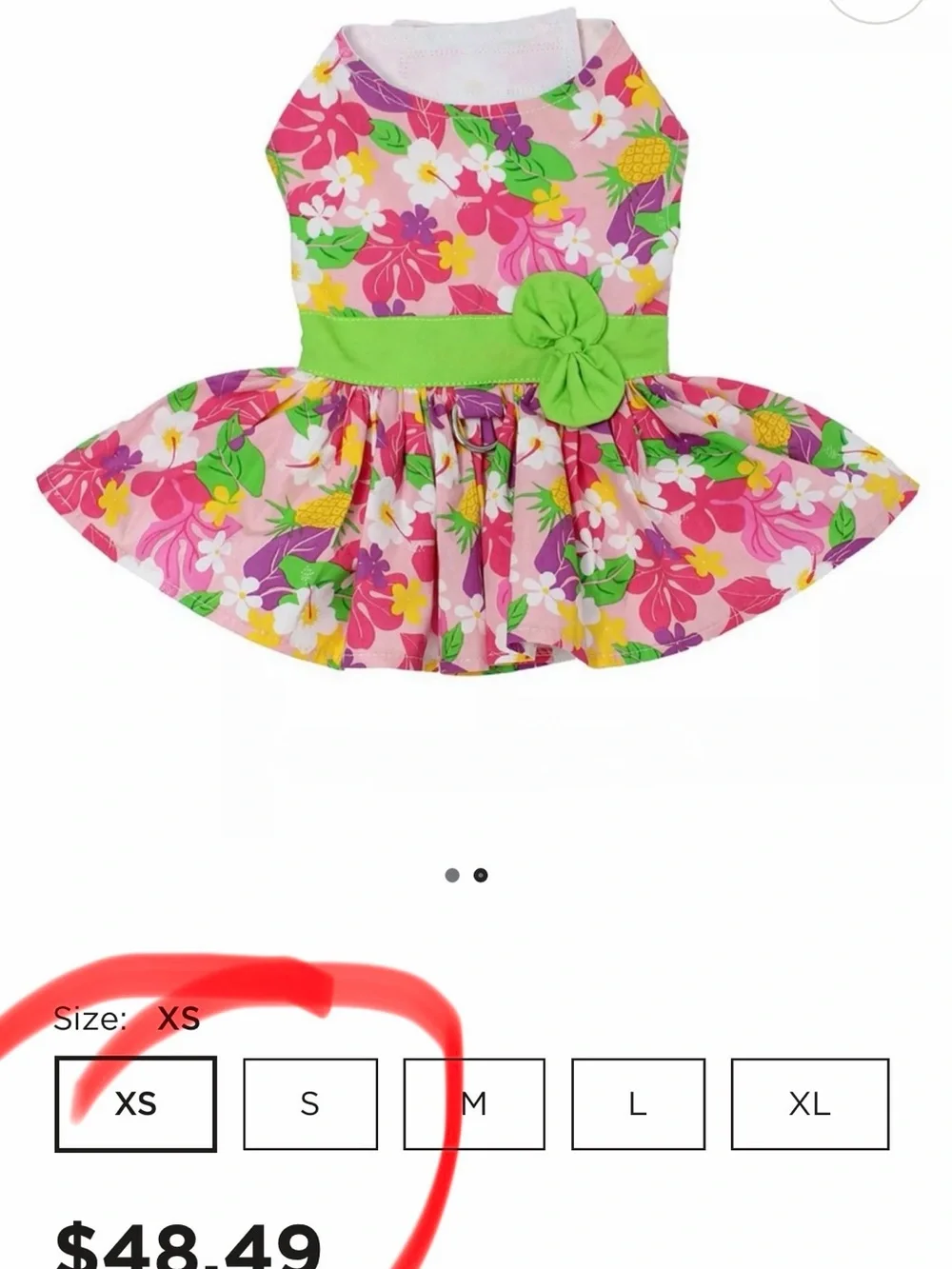 Gymboree Pink Floral Halter Dress with Green Waistband Sz L