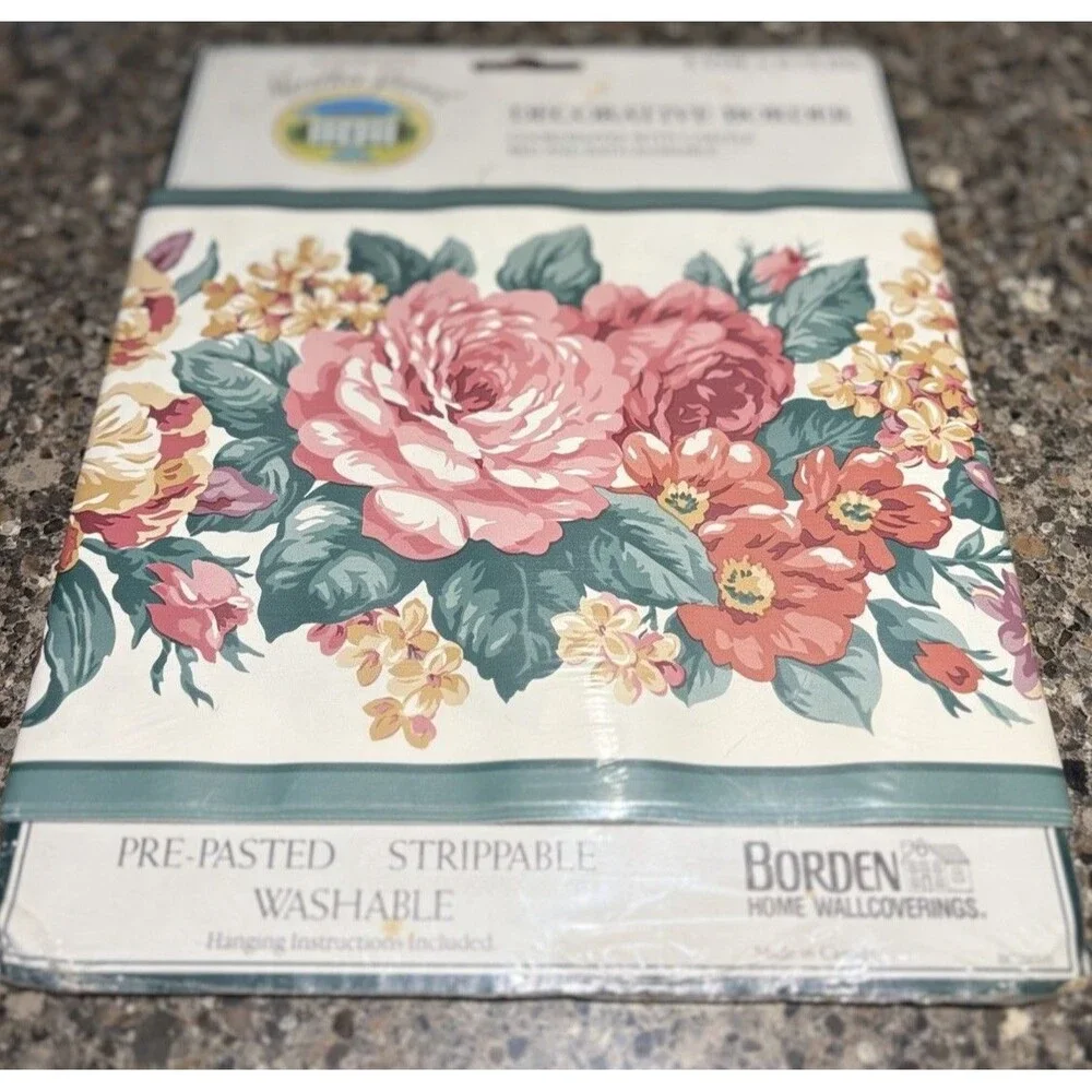 Martha Stewart floral martha wallpaper
