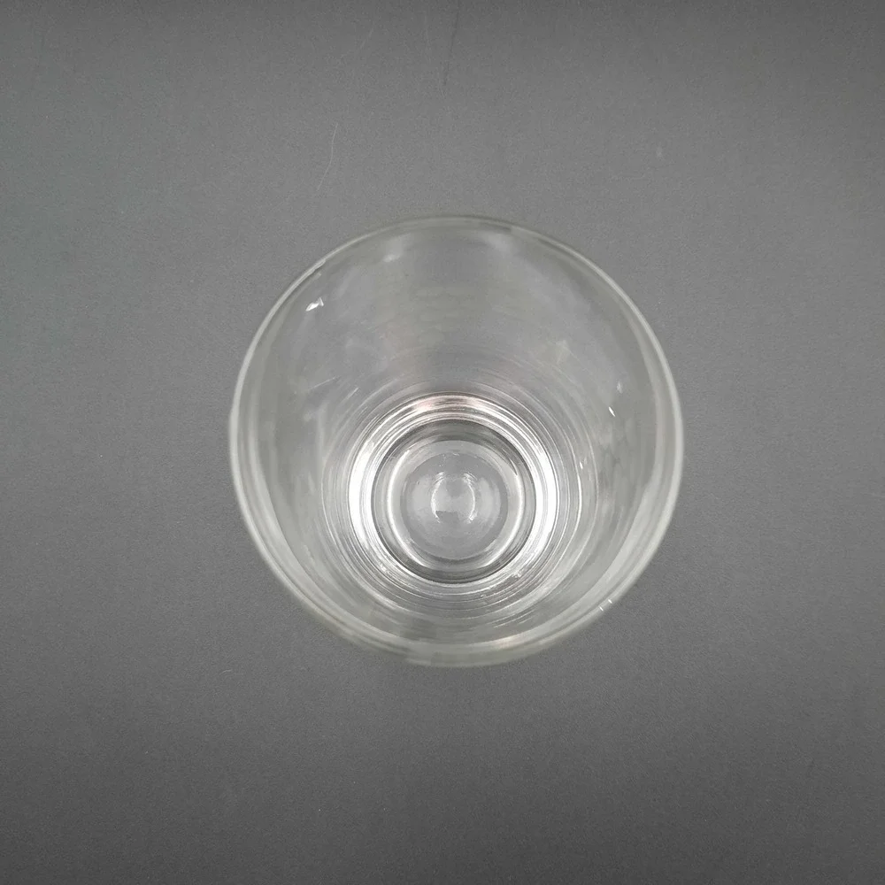Vintage Etched Crystal Grape Tumbler – MCM Clear Juice Glass‎ w/ Vine Design