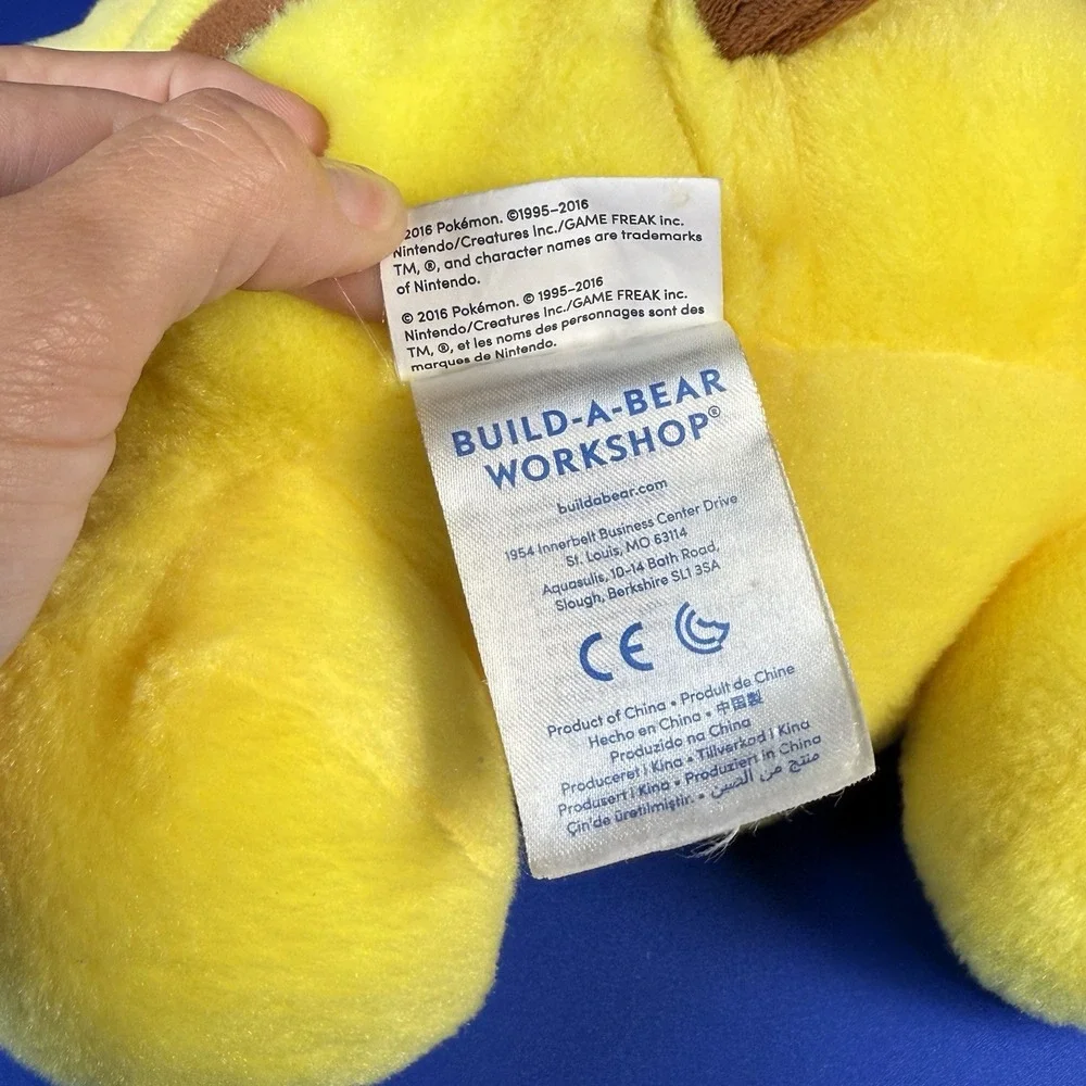 Build-A-Bear pokemon pikachu