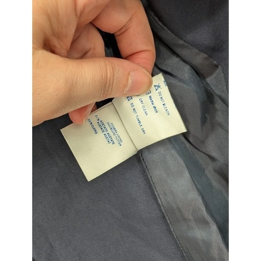 Henry Cotton's Designer Blue Jacket Cotton Blazer sz 42‎