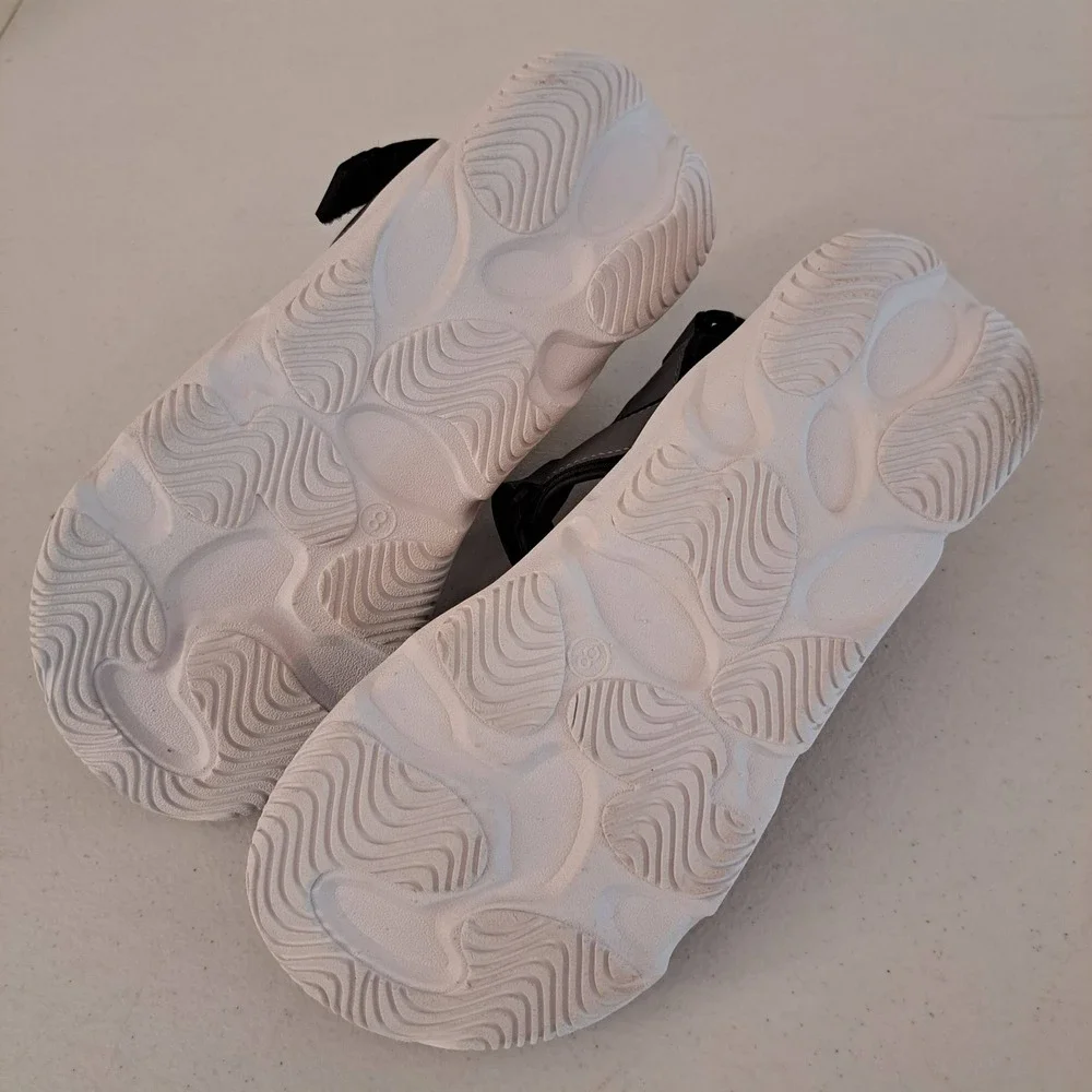 Hurley Oceanside Sport Sandals Mens 8 Grey Excellent Adjustable Straps 1269-441
