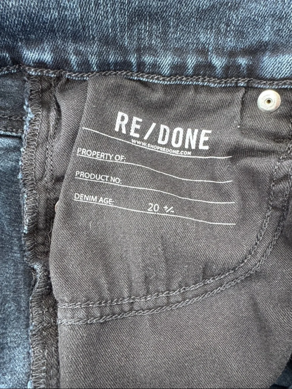 Re/Done but fly measurements
