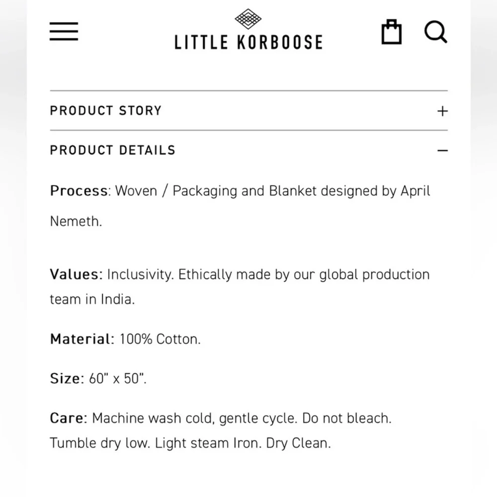 Little Korboose by April Nemeth simple modern