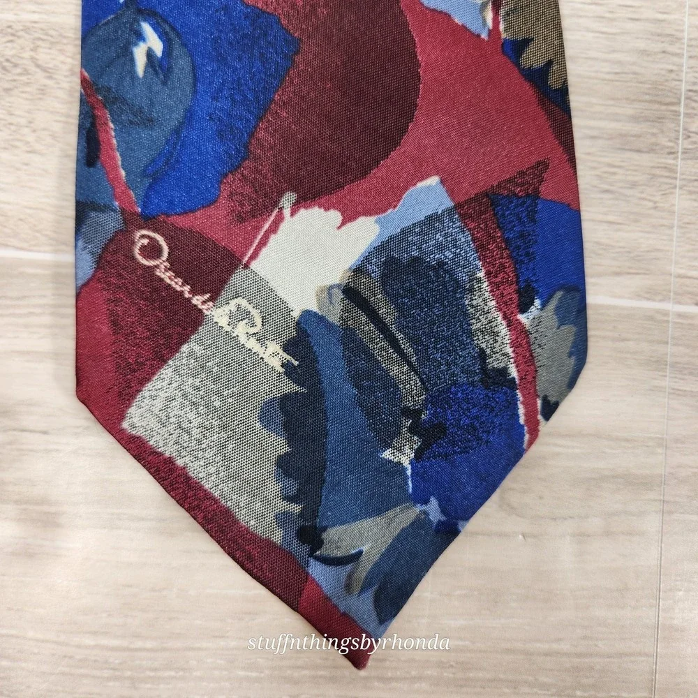 Oscar de la Renta vintage necktie