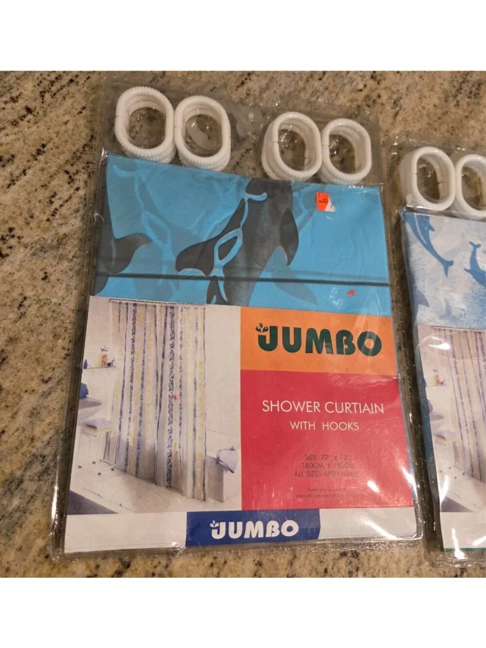 Jumbo shower are new