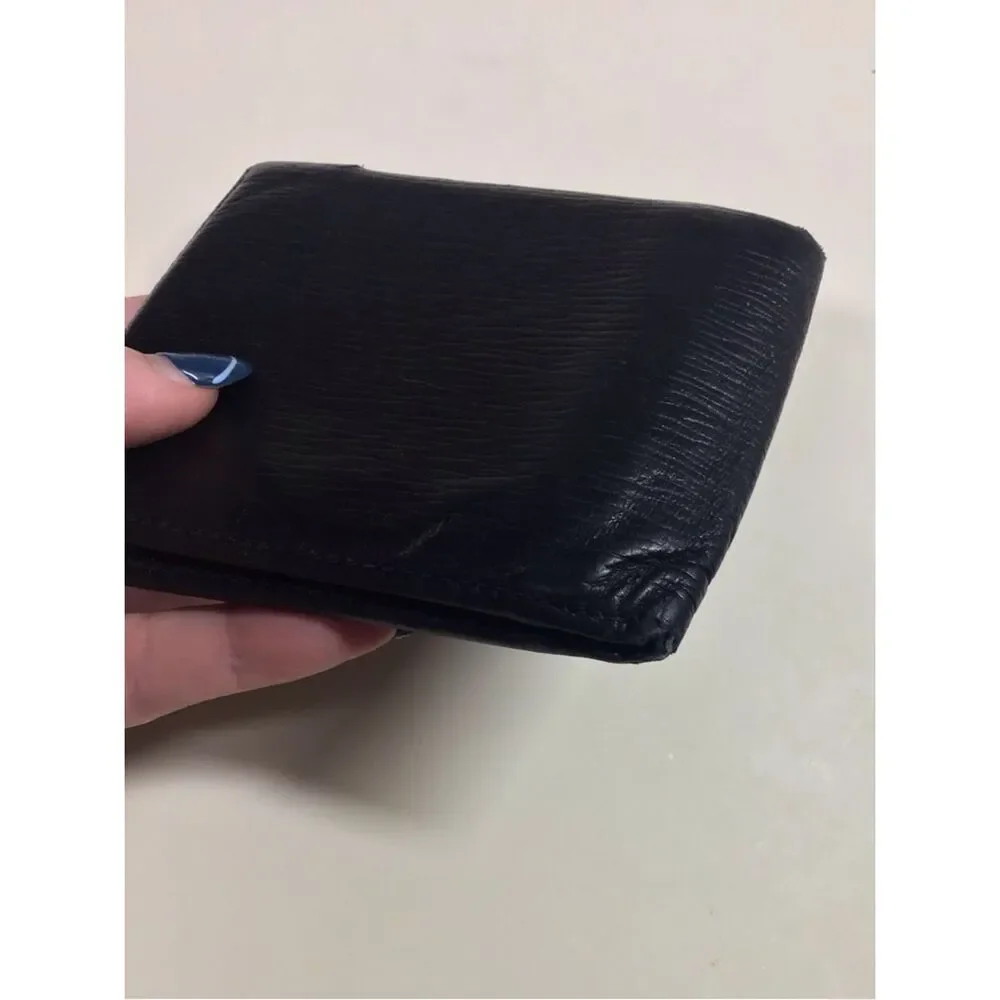 Salvatore Ferragamo black leather