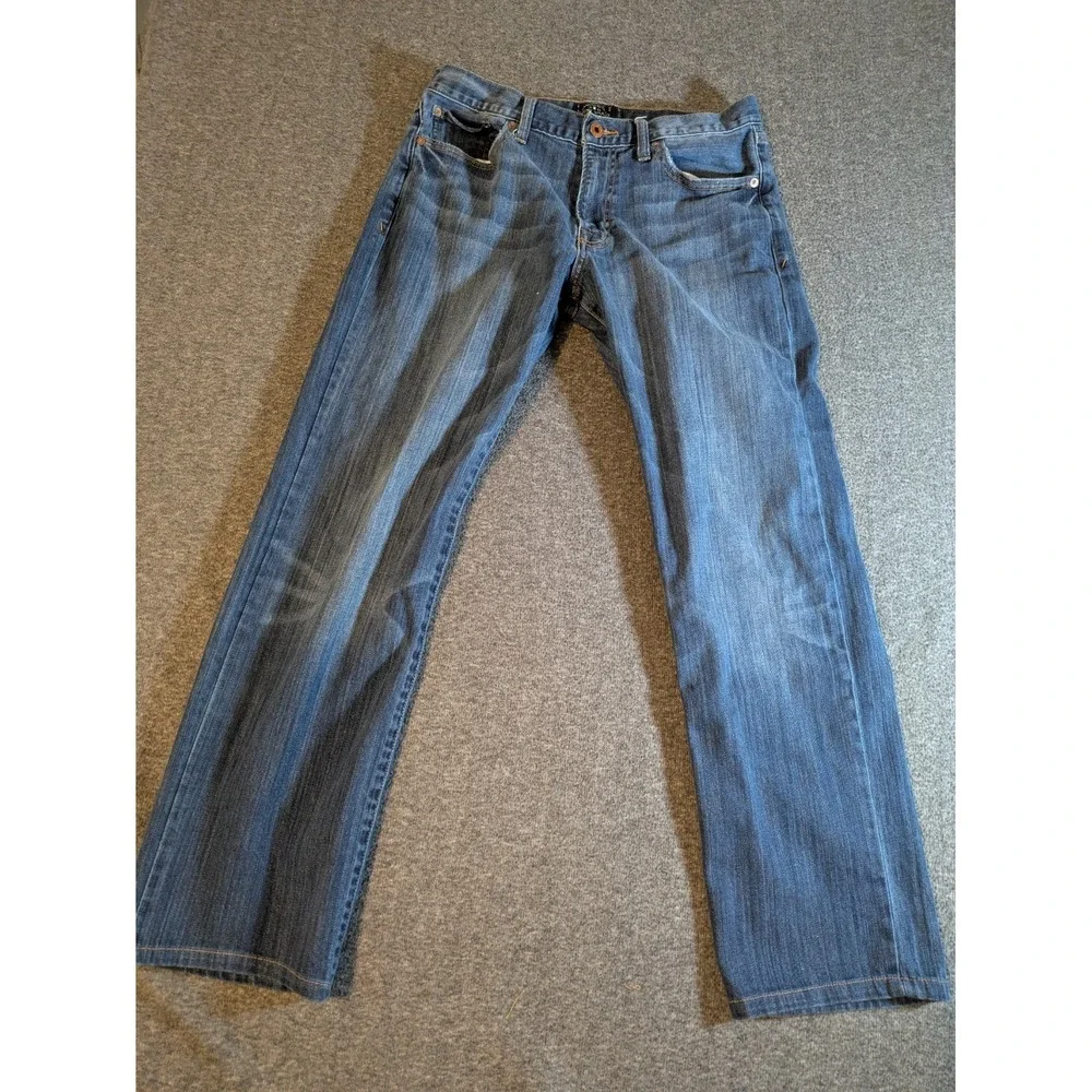 Vintage Lucky Brand Mens 32x32 Distressed 363 Vintage Straight Leg‎ Denim Jeans