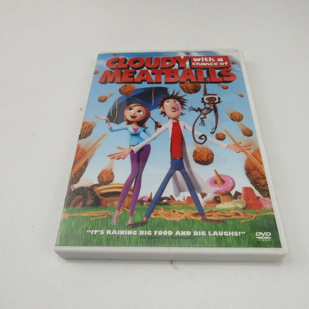 Cloudy with a Chance of Meatballs DVD‎ Full Screen & Widescreen Versions