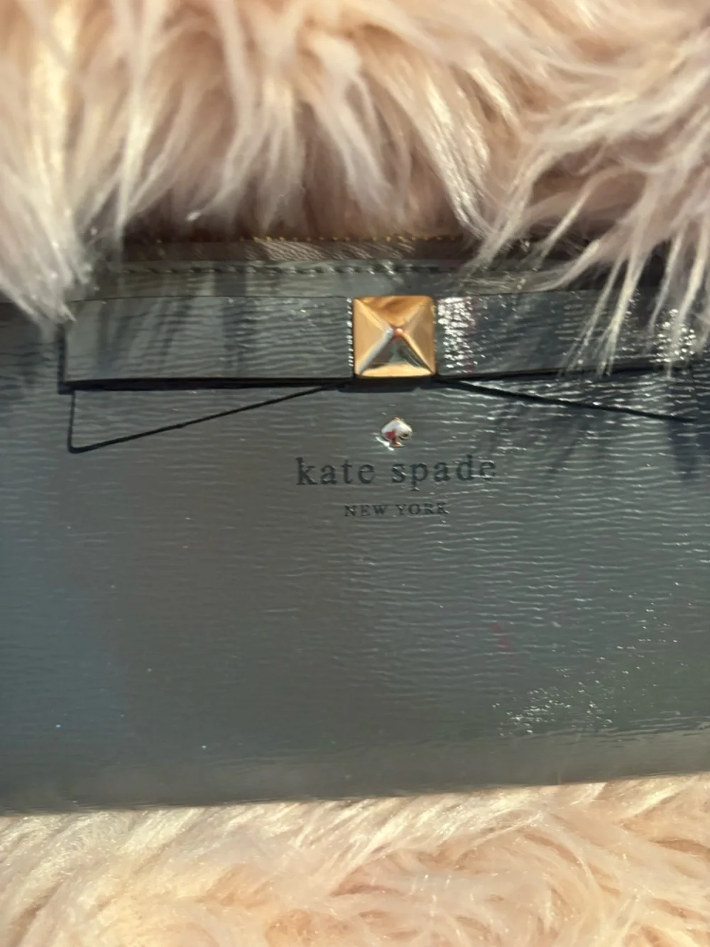 kate spade glossy gray