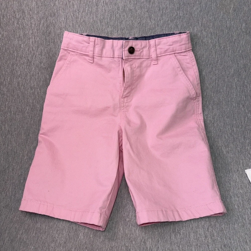 Gymboree Girls Pink shorts Straight Leg Adjustable Waist Size 7