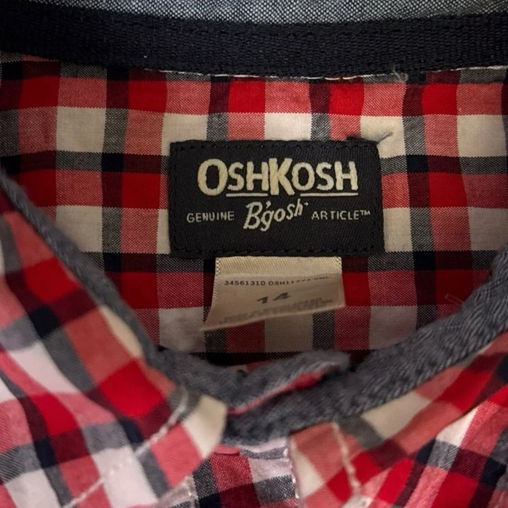OshKosh Bgosh traditional button made
