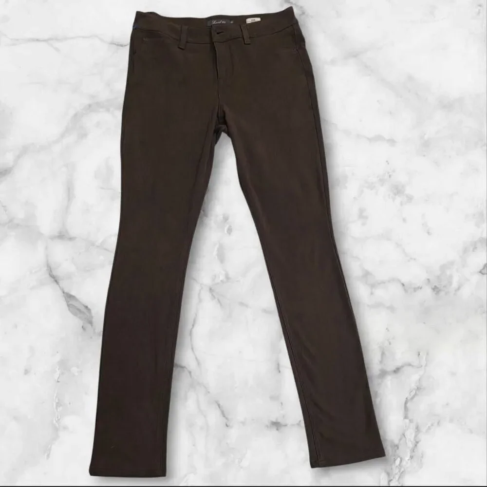 Level 99 Suede Brown Pants Size 10