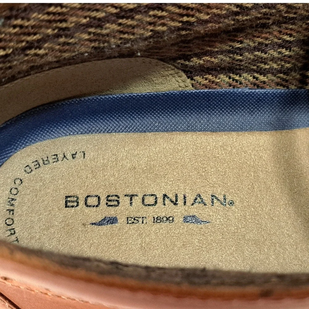 Bostonian brown leather