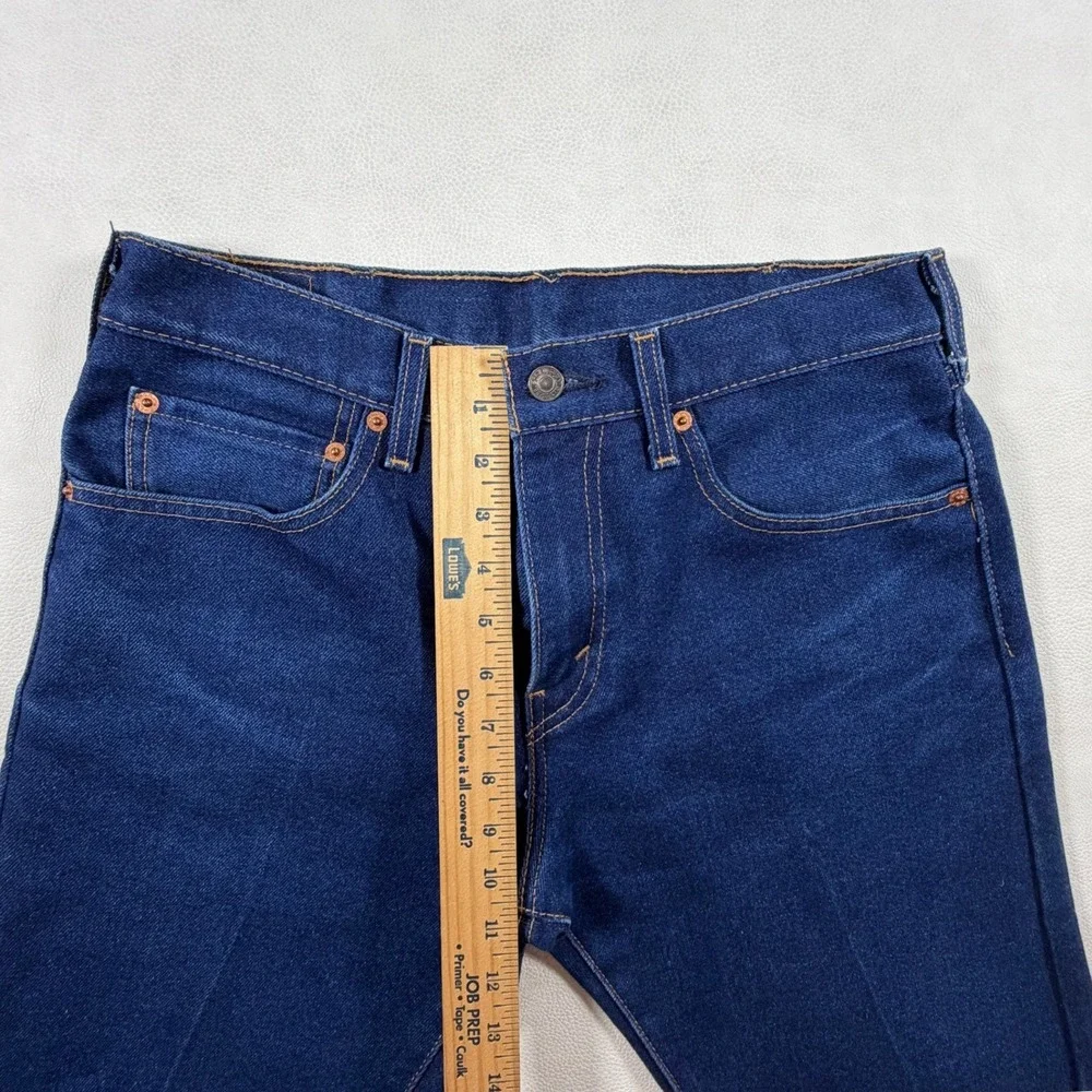 Levis 517 Mens 31x32 Bootcut Jeans Dark Indigo Cowboy Western Blue Denim
