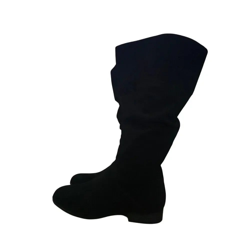 Style and Co Black 6.5 Wide Calf Boots, New