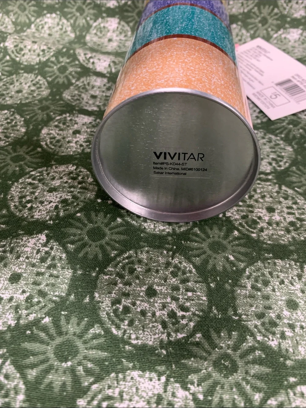 Vivitar 2024 Target Bullseye Pencil Storage Tin