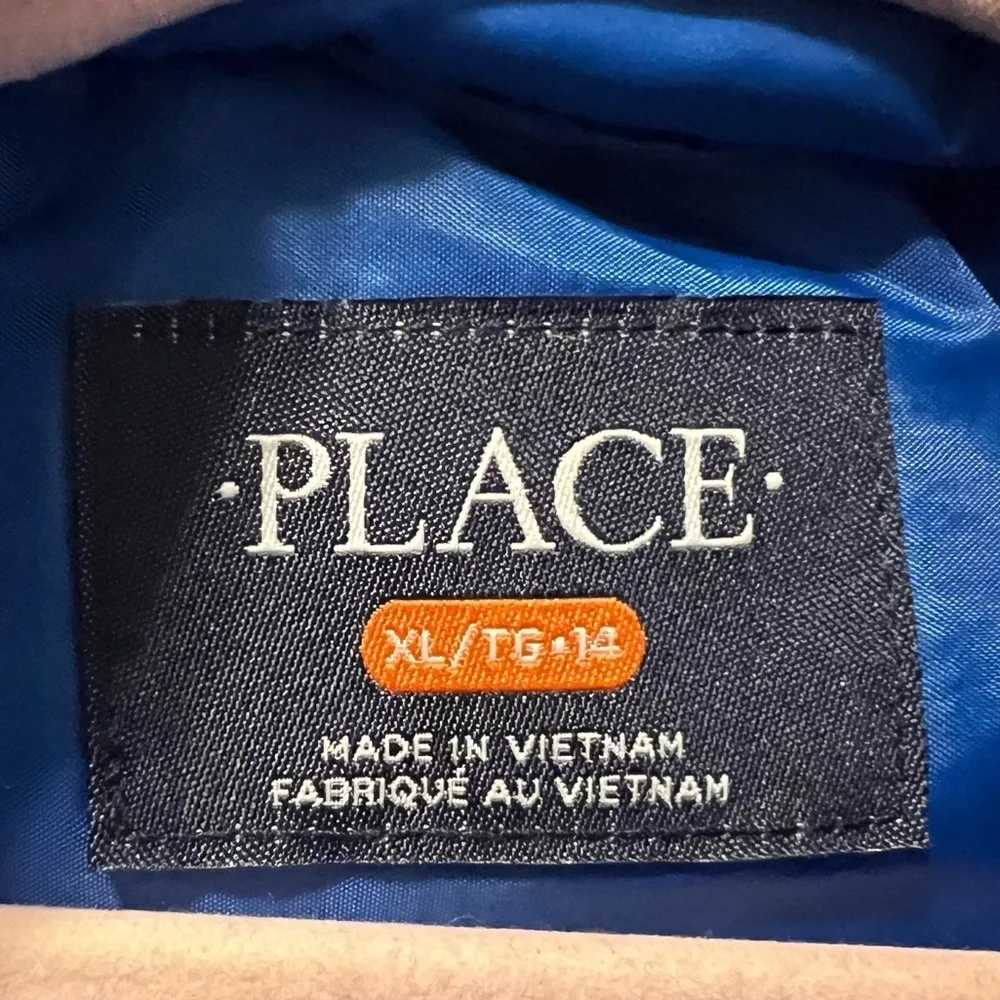 NWT The Children’s Place Blue Puffer Jacket