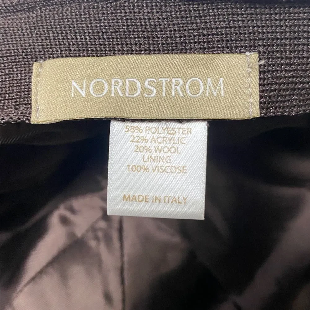 Nordstrom brown wool