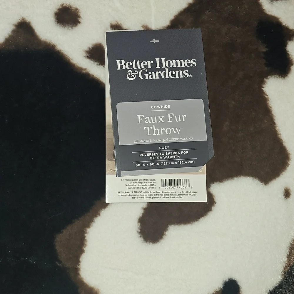 Better Homes And Gardens reverse sherpa