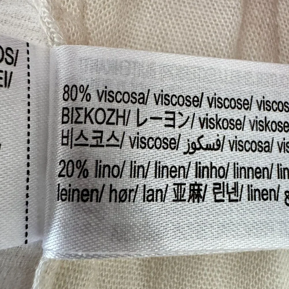 Zara linen blend