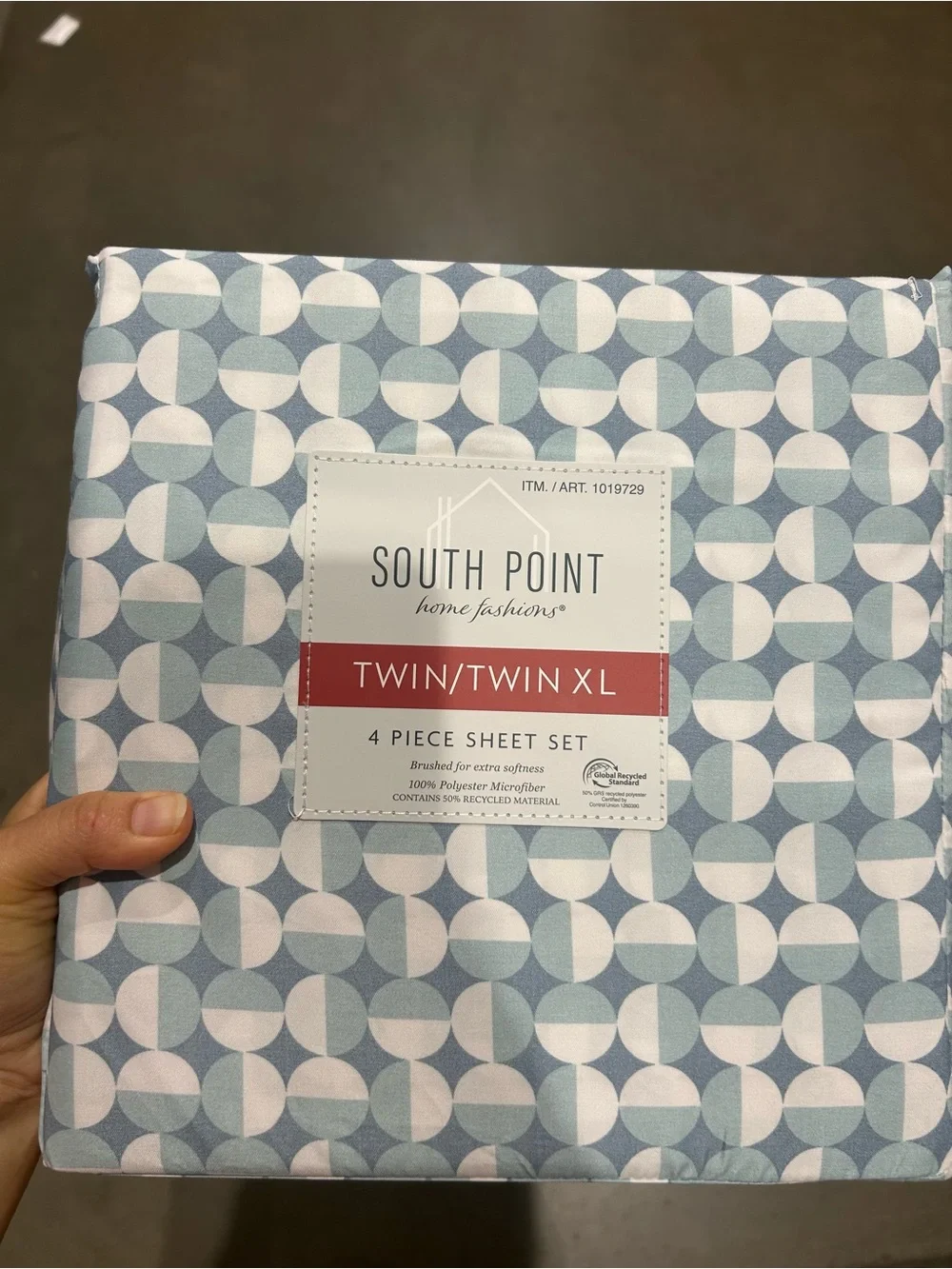 South Point Twin/Twin XL 4pcs Sheet Set