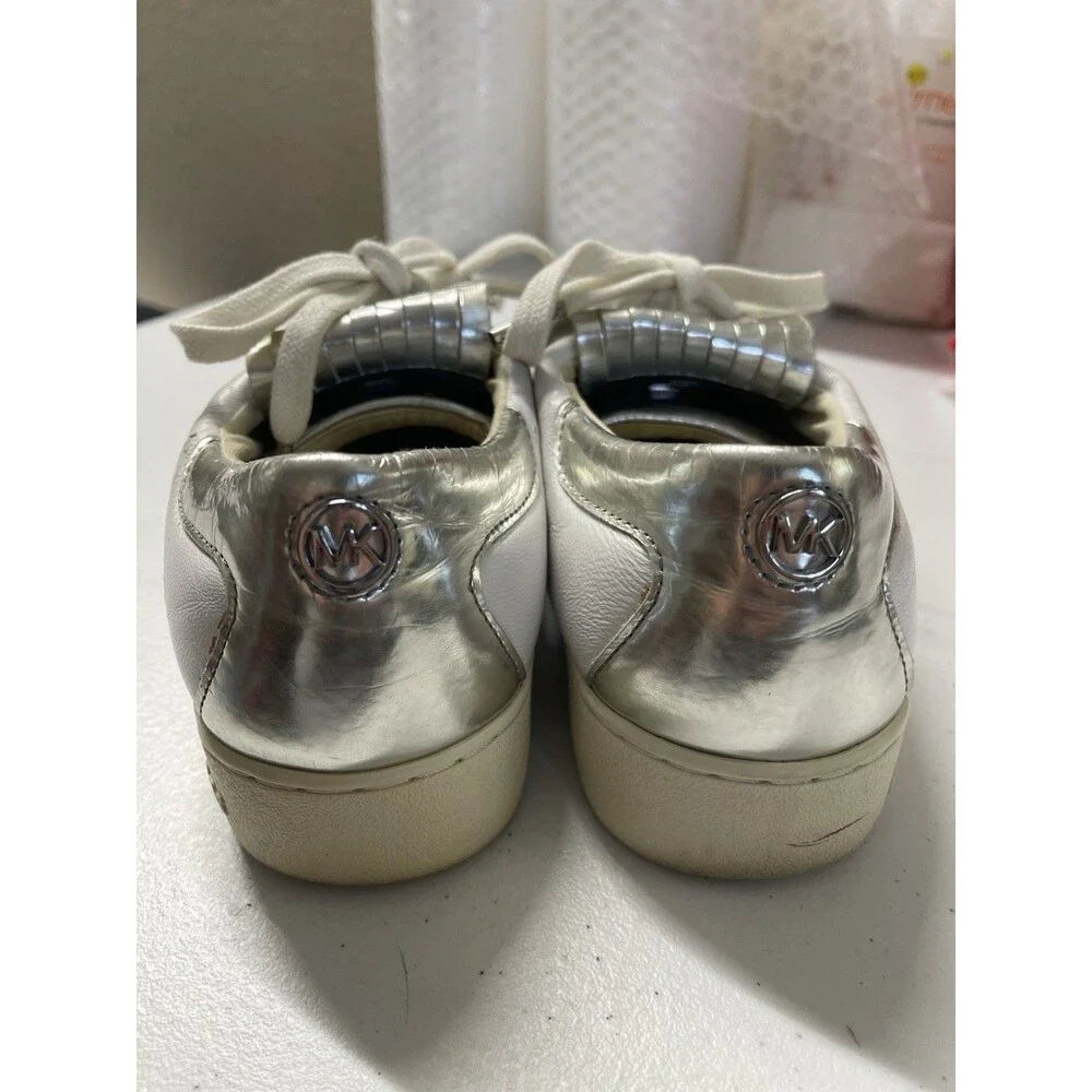 Michael Kors Keaton Kiltie Two Tone Sneakers 8.5