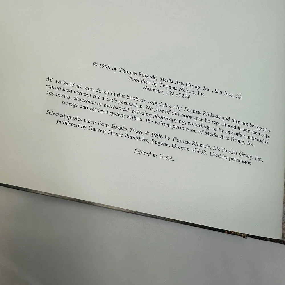 Thomas Kinkade Then and Now Remembering the Generations Family History Journal