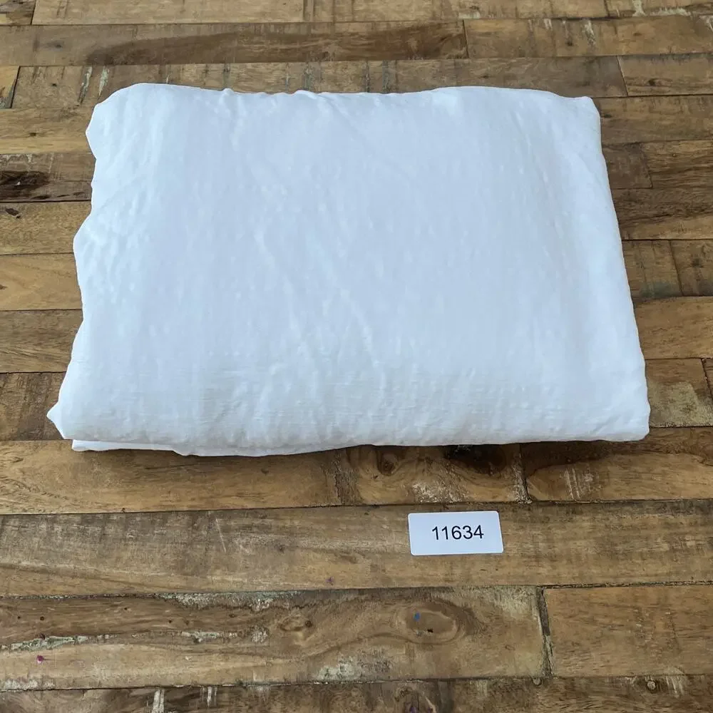 Pandatex Bamboo Cotton Blend Twin Fitted Sheet & Flat Sheet White