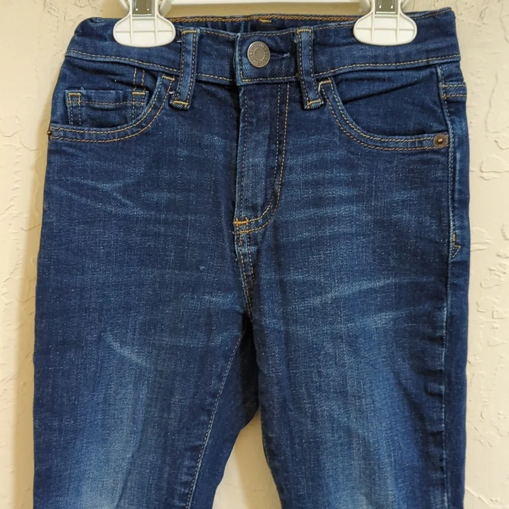 GAP Boys Dark Wash Stretch Athletic Jeans Size 5