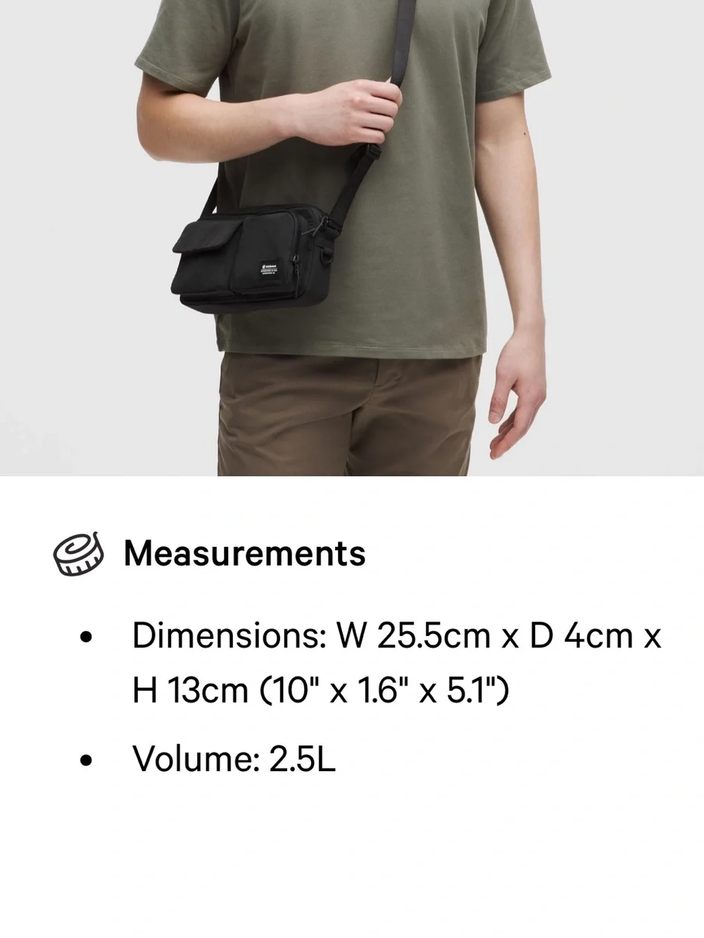 lululemon athletica compact crossbody