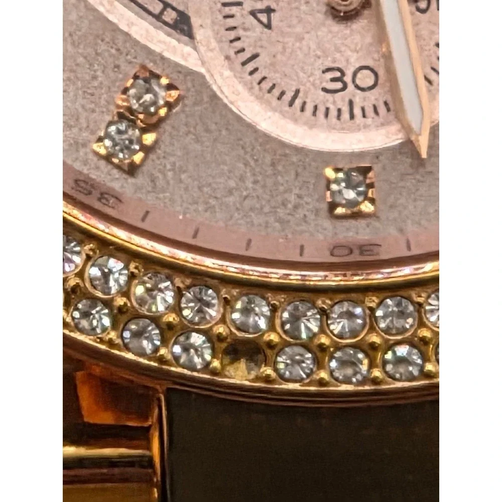 Michael Kors MK-5896‎ Parker Rose Gold Tone Blush Acetate Watch 051/012