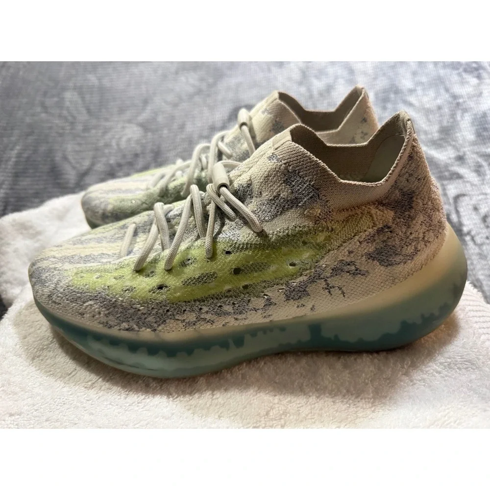 Adidas Yeezy Boost 380 Alien‎ Blue Grey Green GW0304 Mens 10.5 Sneaker