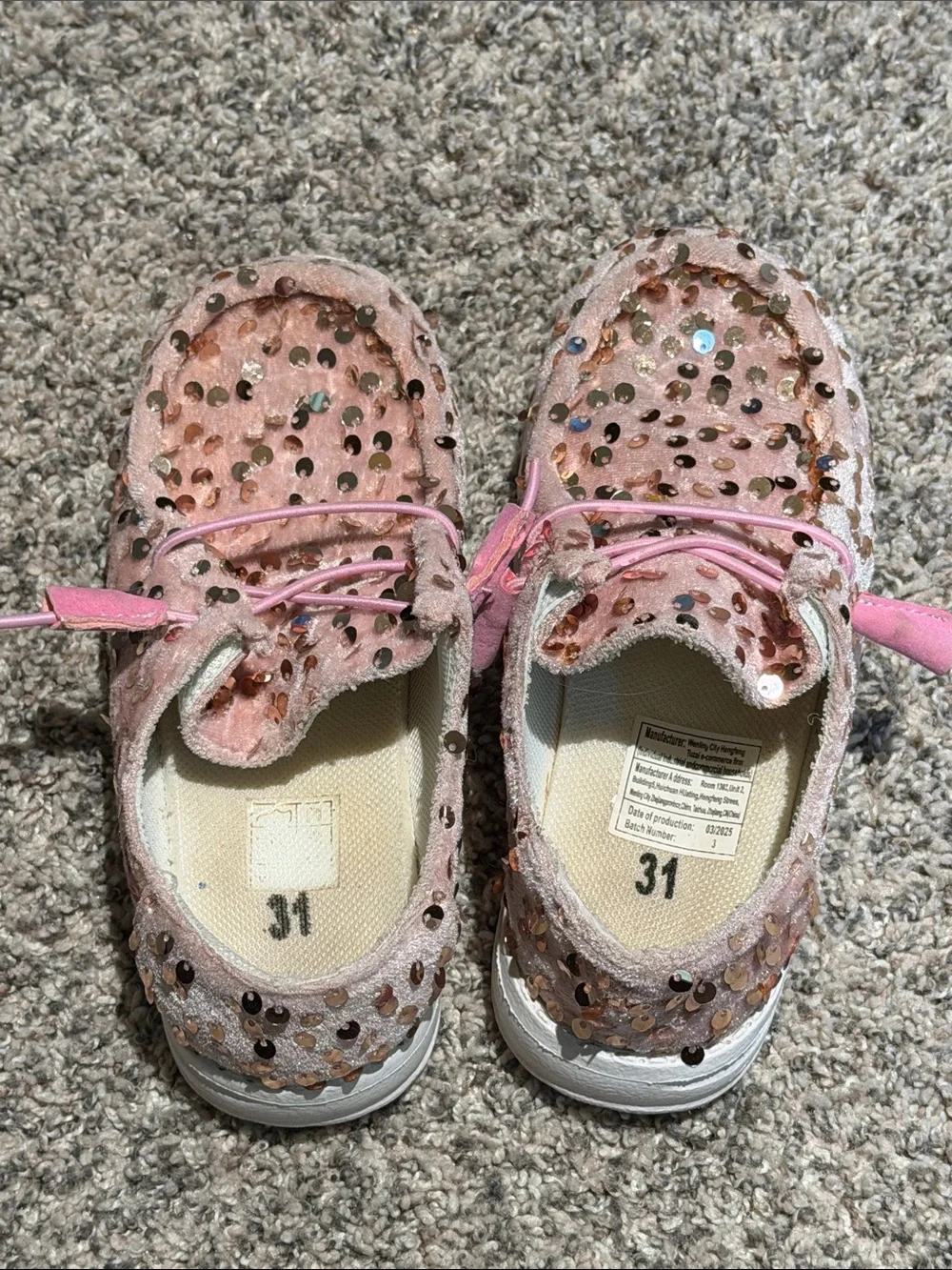 Amazon sparkly pink