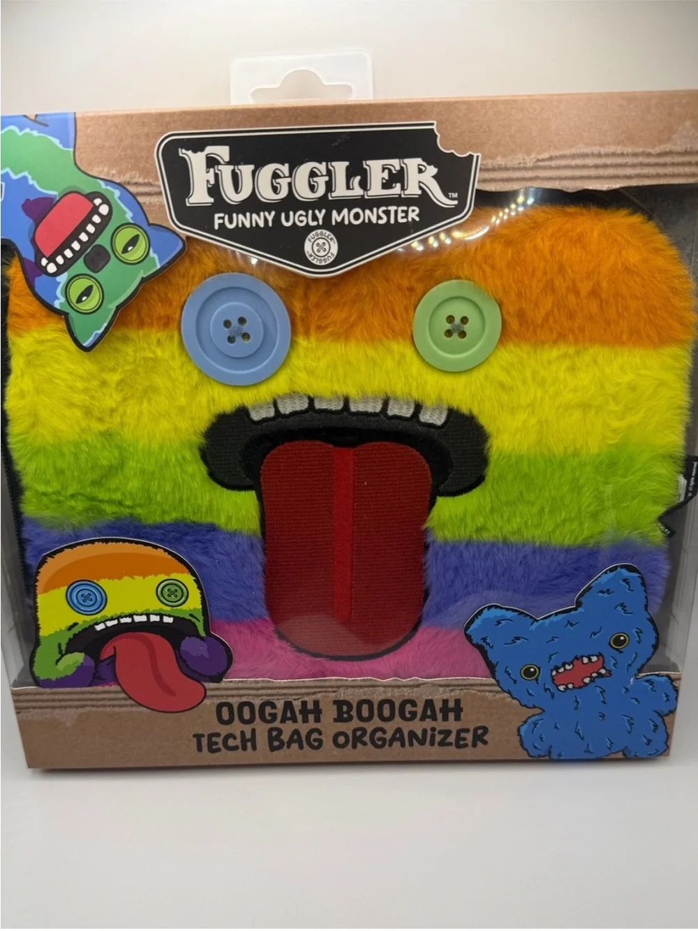 Fuggler Oogaah Boogah Rainbow Tech Bag Organizer - Multicolor
