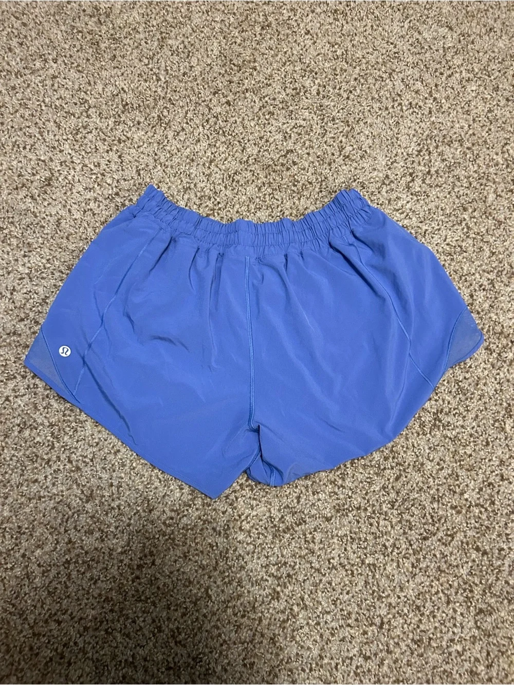 Lululemon Women’s Hotty Hot Shorts – Size 12 Periwinkle Blue