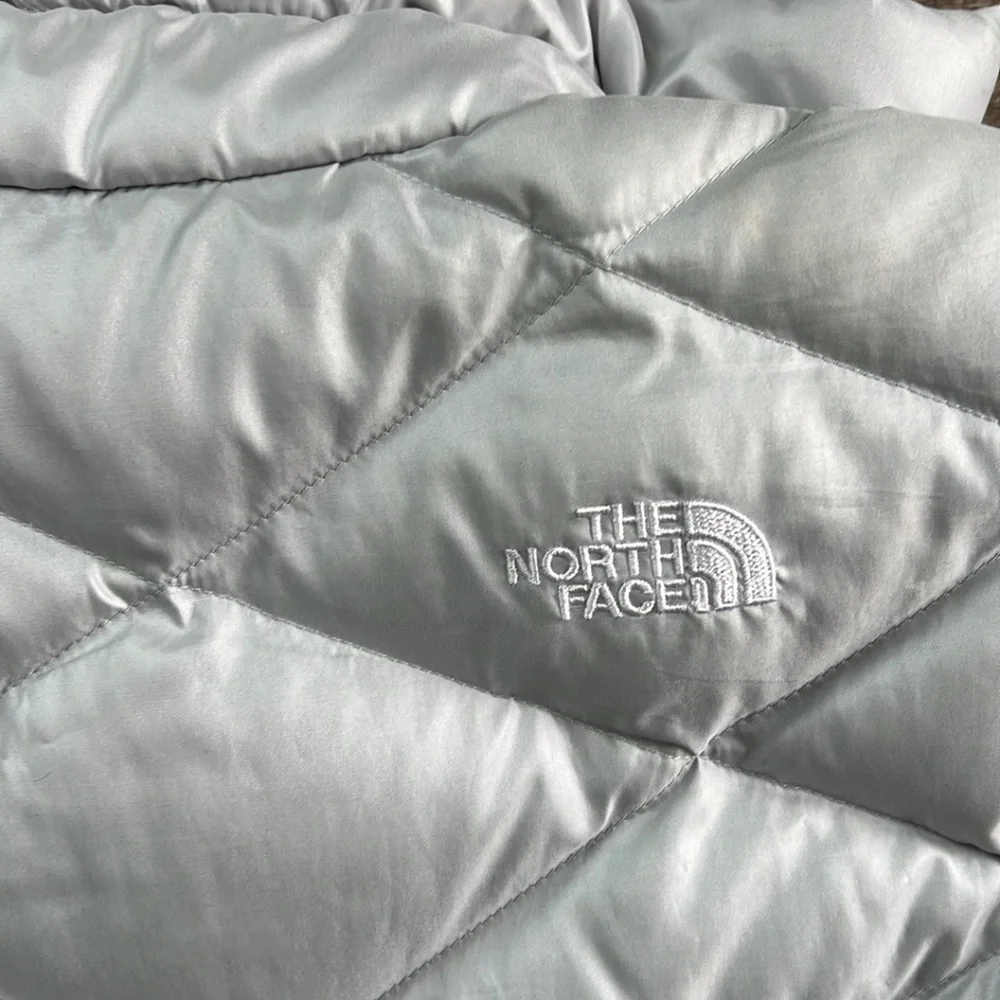 The North Face line photos staining